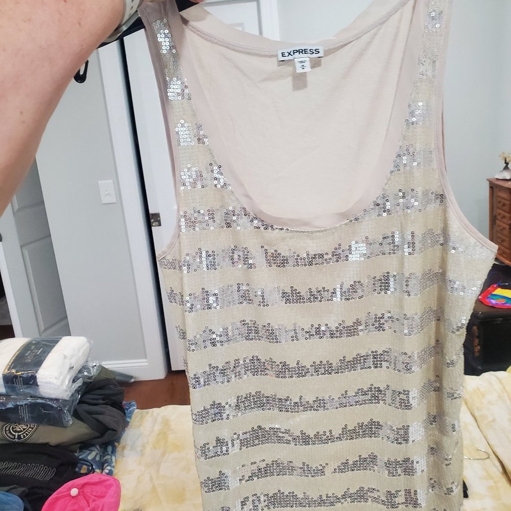 Sparkly tank